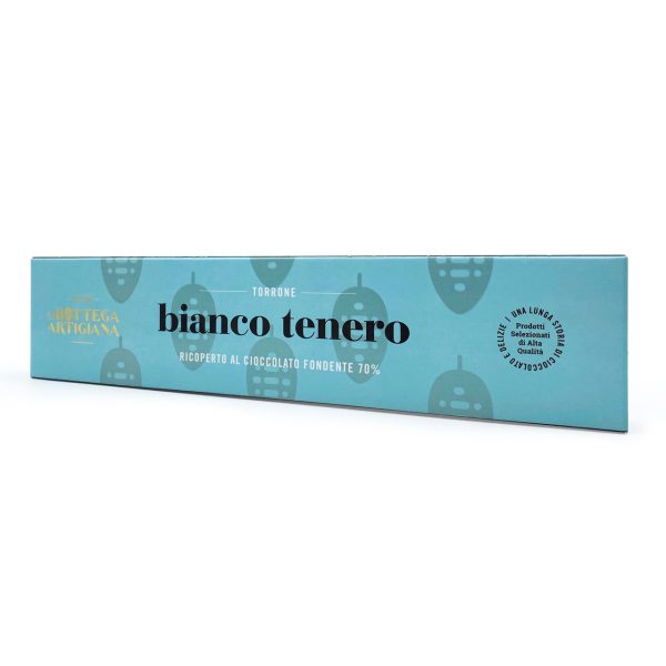 Torrone Bianco Tenero ricoperto al Cioccolato